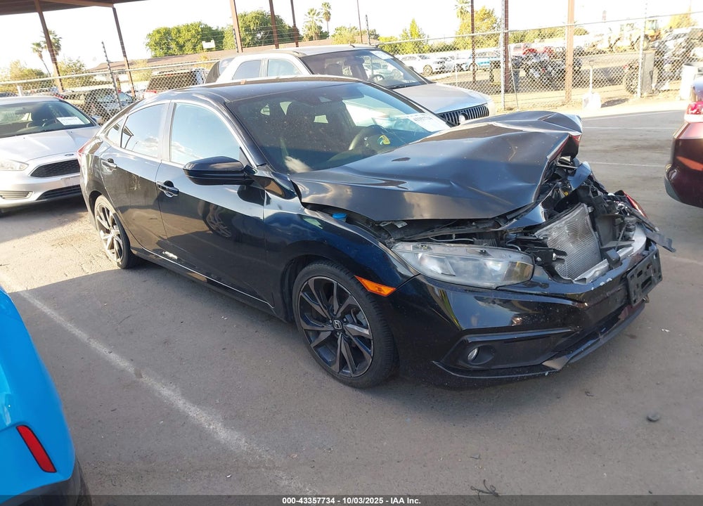 2019 HONDA CIVIC SPORT VIN: 2HGFC2F87KH584987
