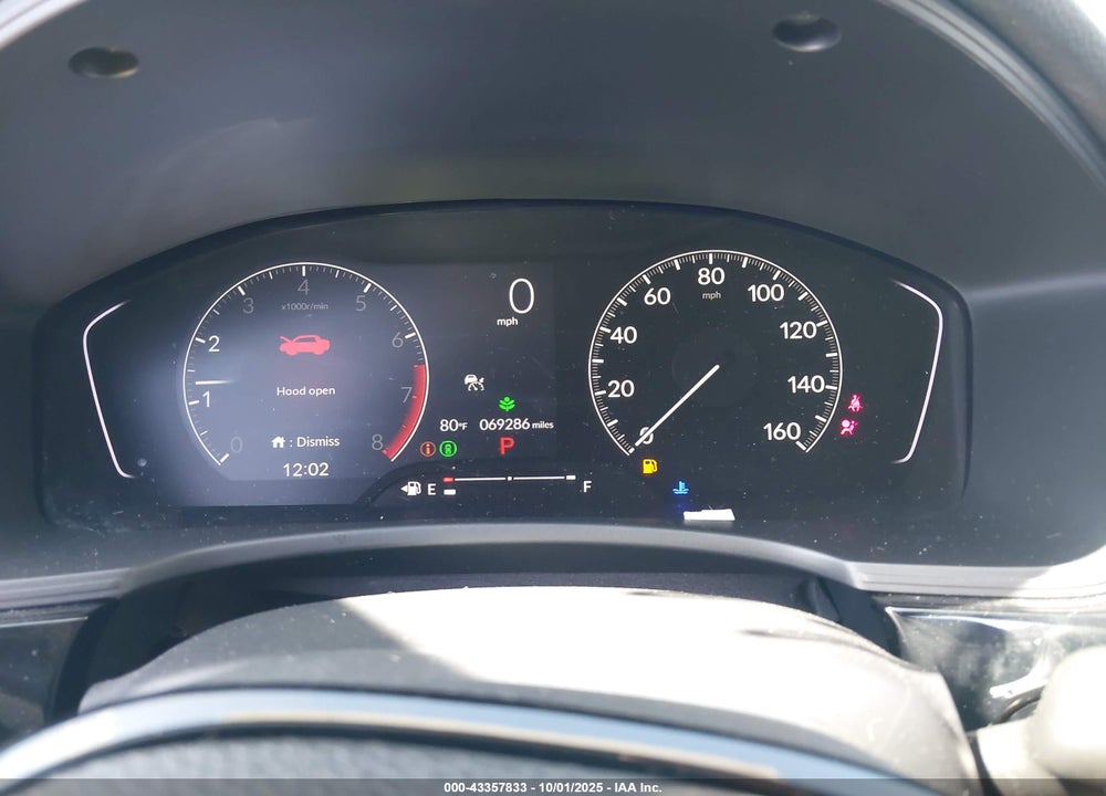 2023 HONDA CIVIC EX /EX W/O BSI VIN: 2HGFE1F77PH303418
