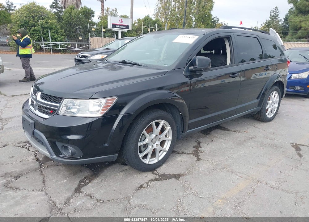 2014 DODGE JOURNEY SXT VIN: 3C4PDCBB0ET156245