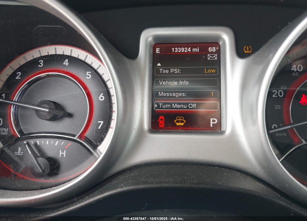 2014 DODGE JOURNEY SXT VIN: 3C4PDCBB0ET156245