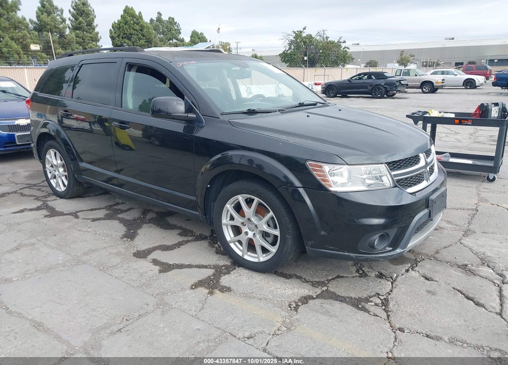 2014 DODGE JOURNEY SXT VIN: 3C4PDCBB0ET156245