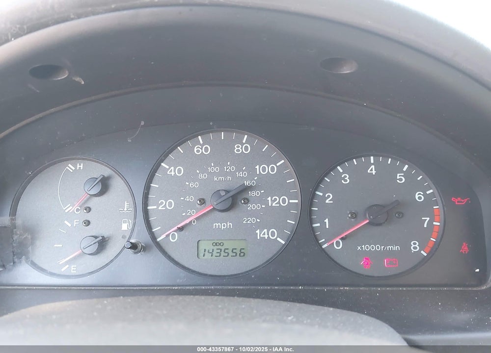 1999 MAZDA PROTEGE DX/LX VIN: JM1BJ2223X0149383