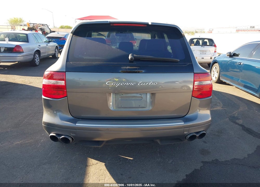 2008 PORSCHE CAYENNE TURBO VIN: WP1AC29P98LA91771