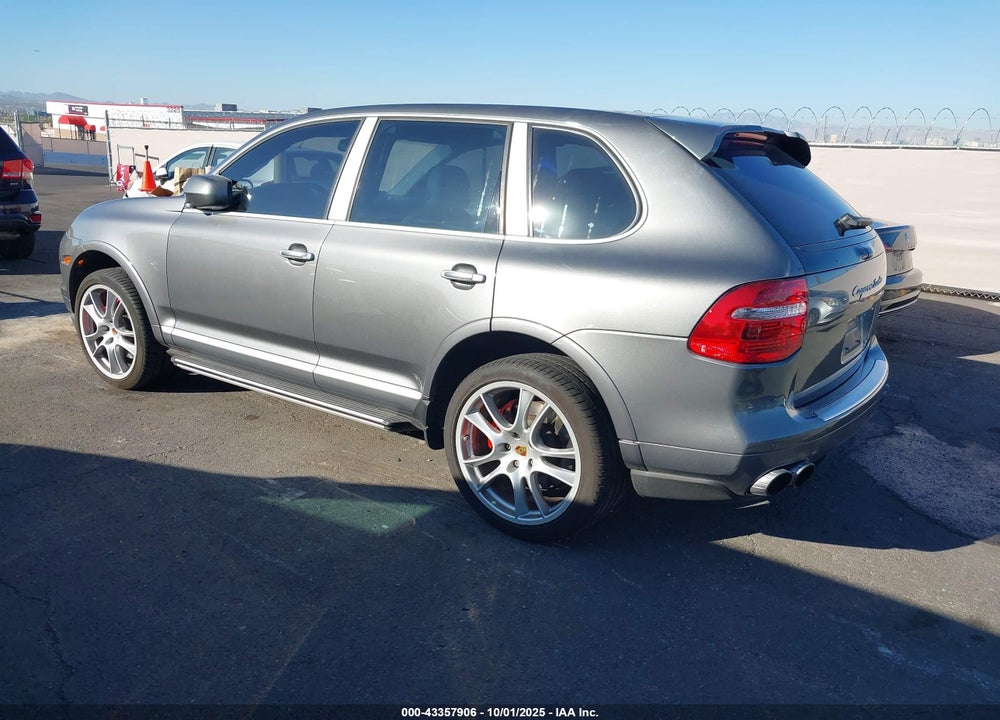 2008 PORSCHE CAYENNE TURBO VIN: WP1AC29P98LA91771