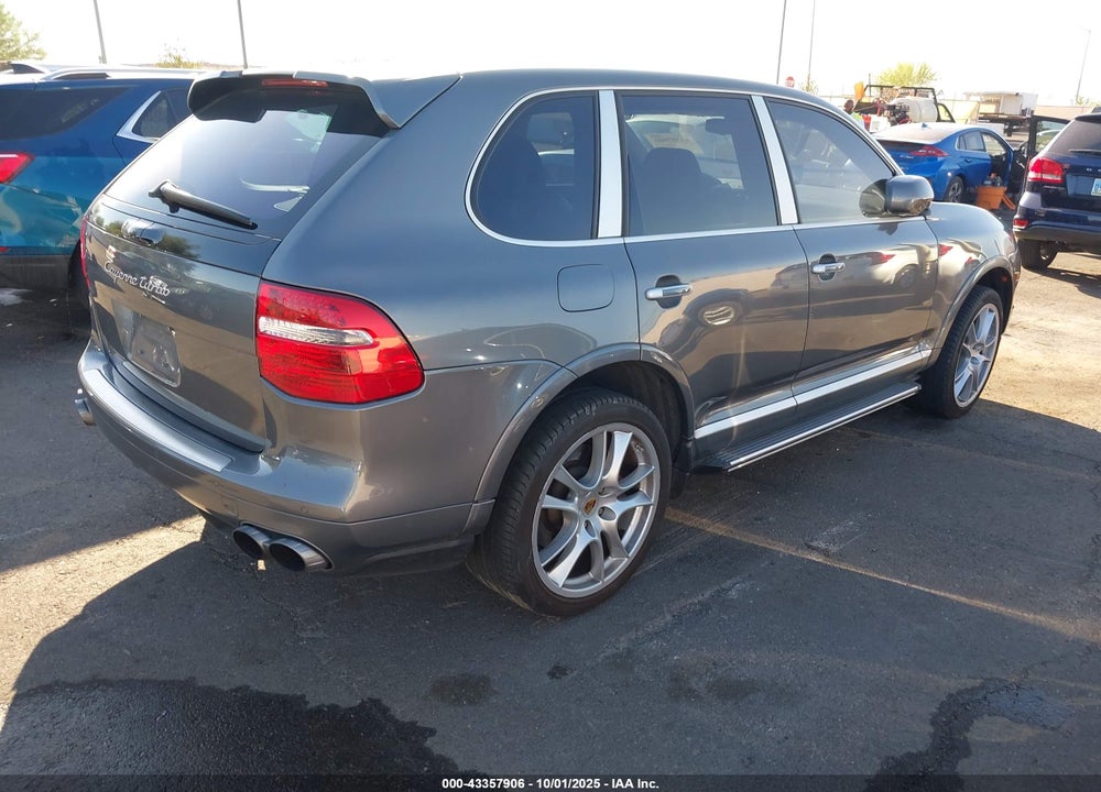 2008 PORSCHE CAYENNE TURBO VIN: WP1AC29P98LA91771