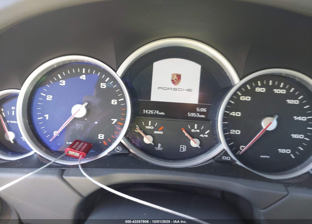 2008 PORSCHE CAYENNE TURBO VIN: WP1AC29P98LA91771
