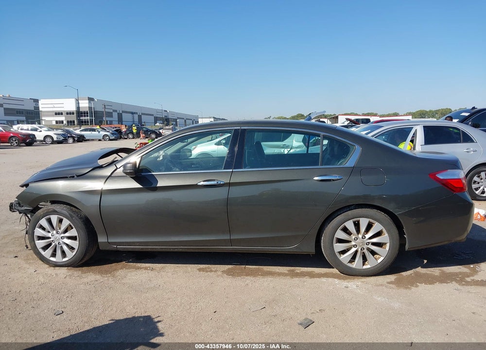 2013 HONDA ACCORD EX-L V-6 VIN: 1HGCR3F86DA022474