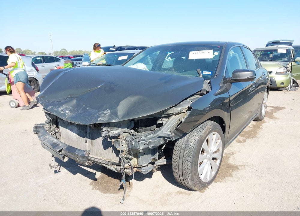 2013 HONDA ACCORD EX-L V-6 VIN: 1HGCR3F86DA022474