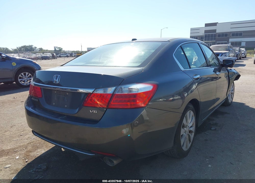 2013 HONDA ACCORD EX-L V-6 VIN: 1HGCR3F86DA022474
