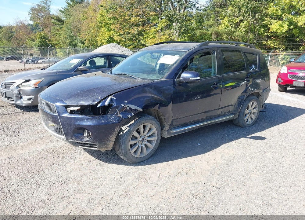 2012 MITSUBISHI OUTLANDER VIN: JA4JT3AW6CU000401