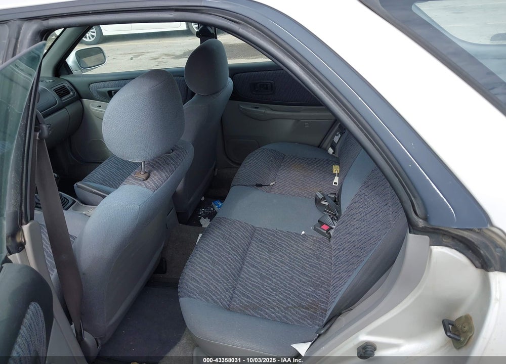 2001 SUBARU IMPREZA OUTBACK SPORT VIN: JF1GF48591G802596