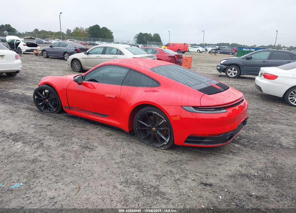 2024 PORSCHE 911 CARRERA/CARRERA 4/CARRERA T VIN: WP0AA2A94RS209897