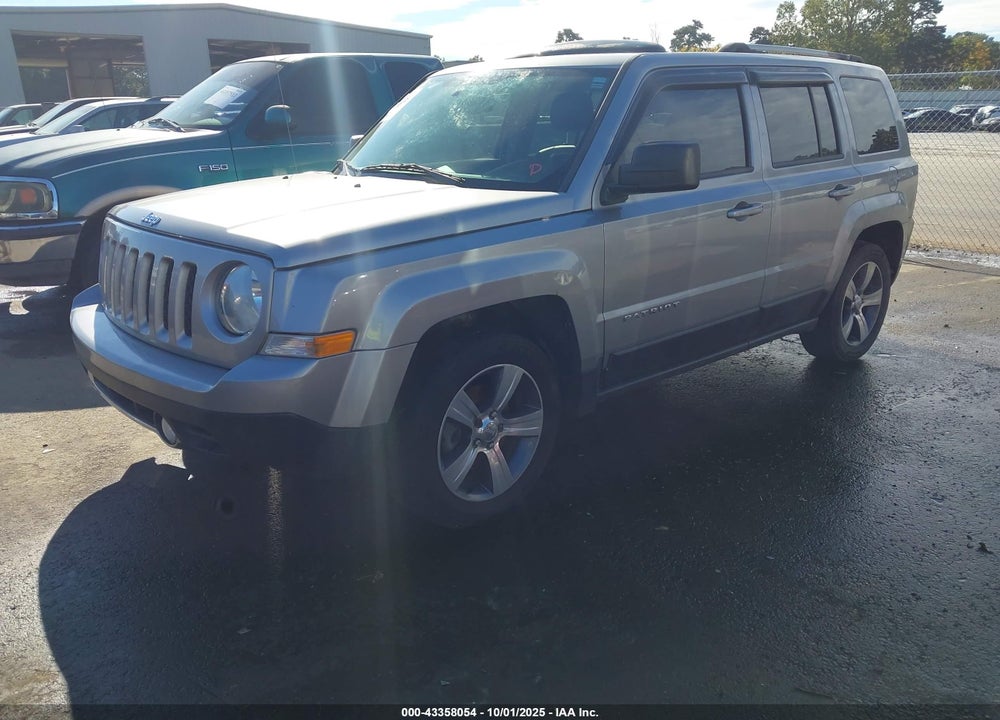 2016 JEEP PATRIOT VIN: 1C4NJPFA3GD527190