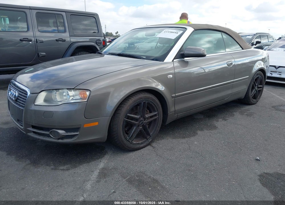 2007 AUDI A4 2.0T VIN: WAUDF48H67K032416