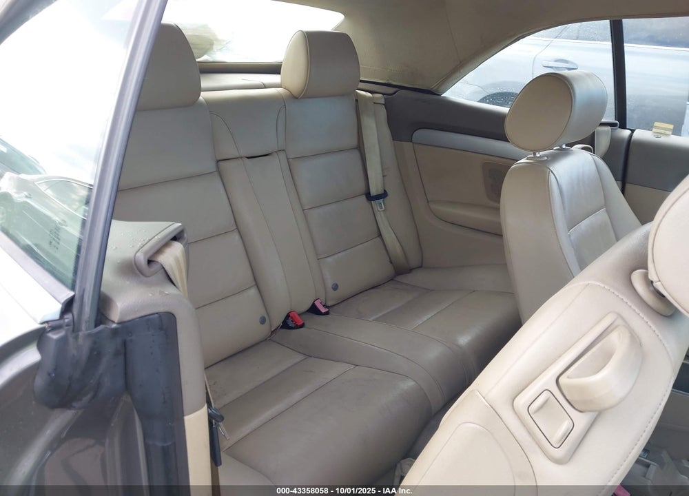 2007 AUDI A4 2.0T VIN: WAUDF48H67K032416