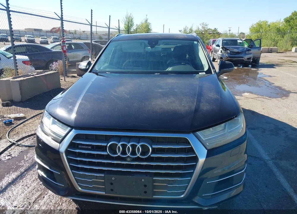 2017 AUDI Q7 3.0T PREMIUM VIN: WA1LAAF73HD004658