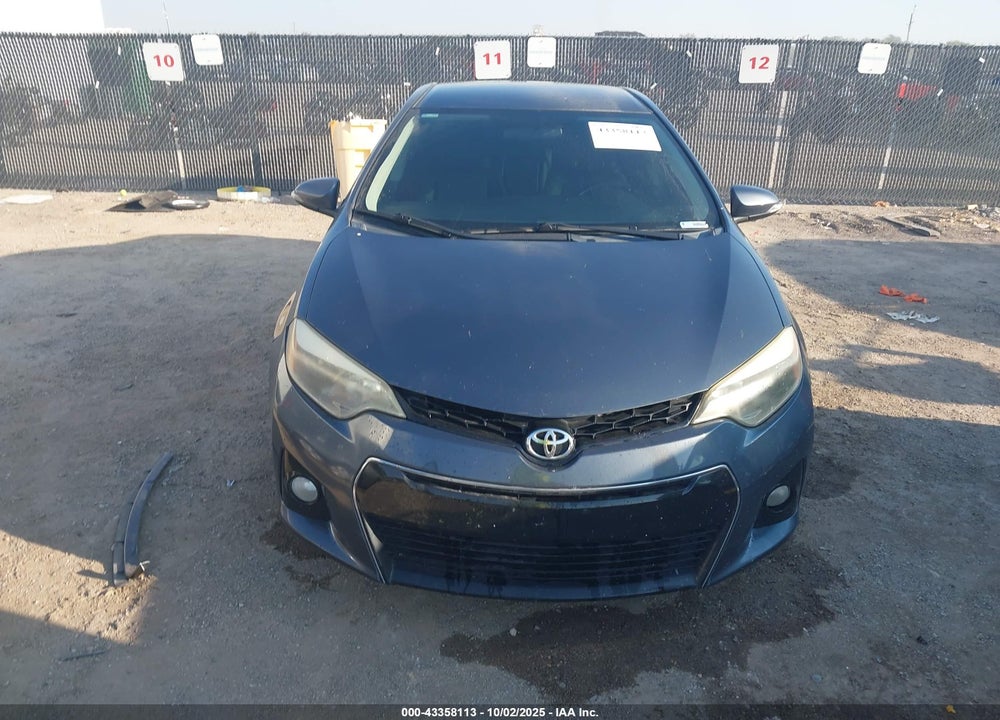 2015 TOYOTA COROLLA S PLUS VIN: 2T1BURHE6FC316793