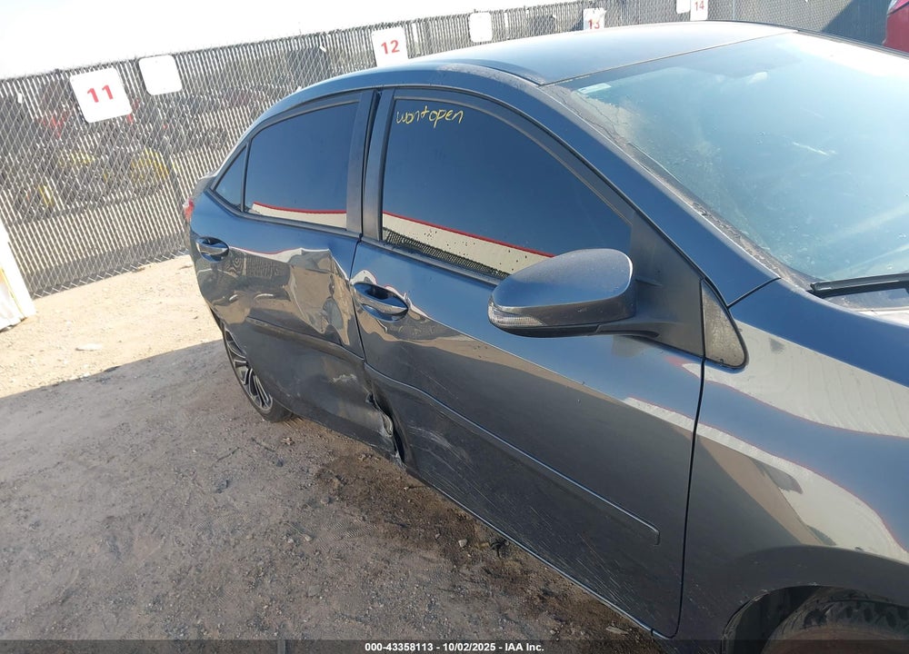 2015 TOYOTA COROLLA S PLUS VIN: 2T1BURHE6FC316793