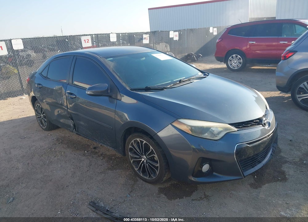 2015 TOYOTA COROLLA S PLUS VIN: 2T1BURHE6FC316793