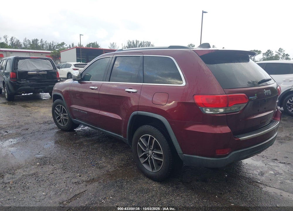 2017 JEEP GRAND CHEROKEE VIN: 1C4RJEBGXHC685212