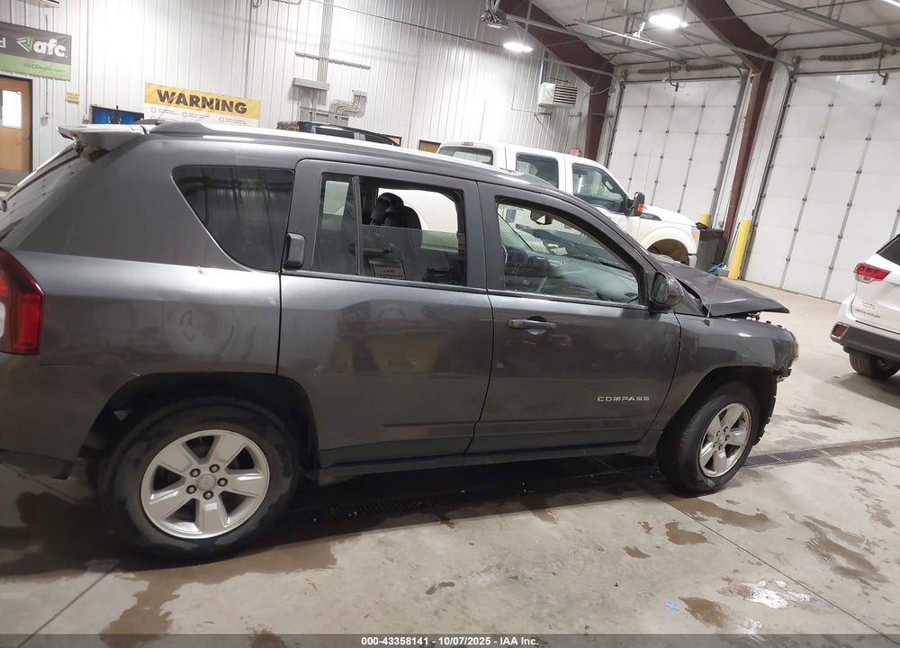 2017 JEEP COMPASS LATITUDE FWD VIN: 1C4NJCEB9HD198161