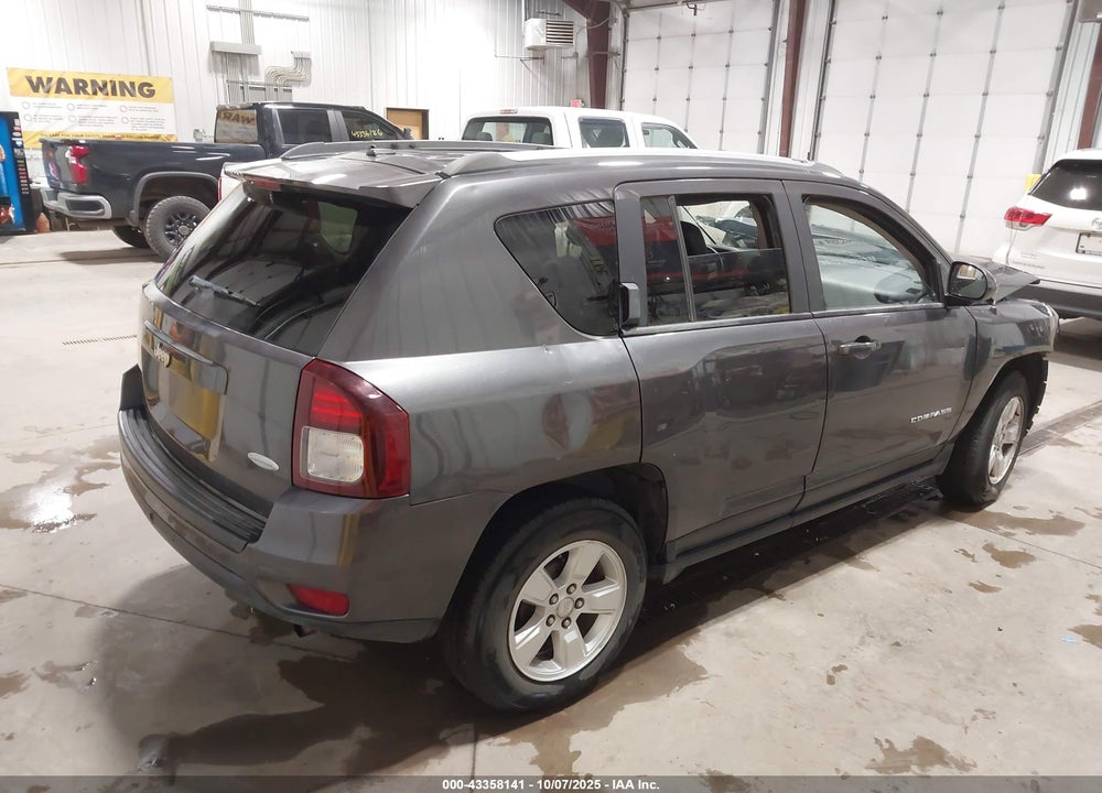 2017 JEEP COMPASS LATITUDE FWD VIN: 1C4NJCEB9HD198161