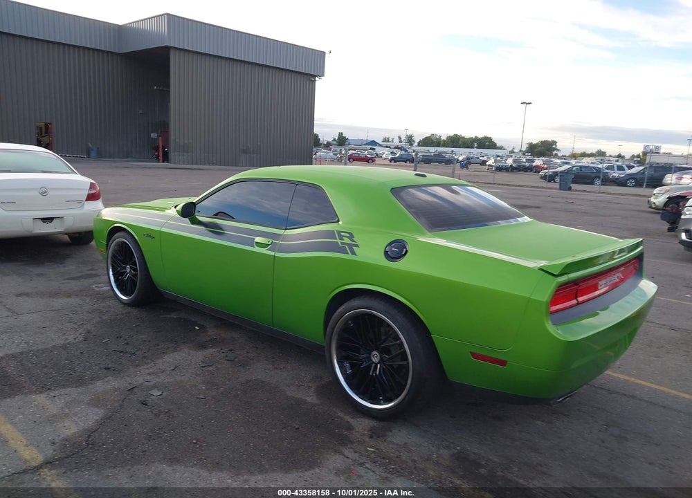 2011 DODGE CHALLENGER VIN: 2B3CJ5DT5BH613257