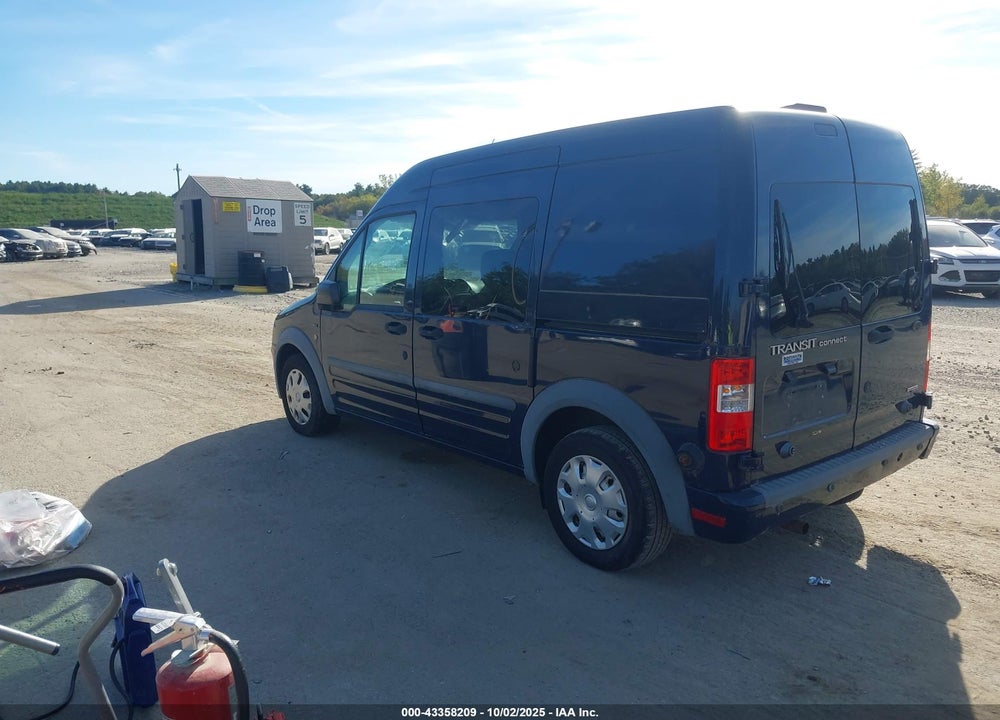 2012 FORD TRANSIT CONNECT XLT VIN: NM0LS6BN7CT091786
