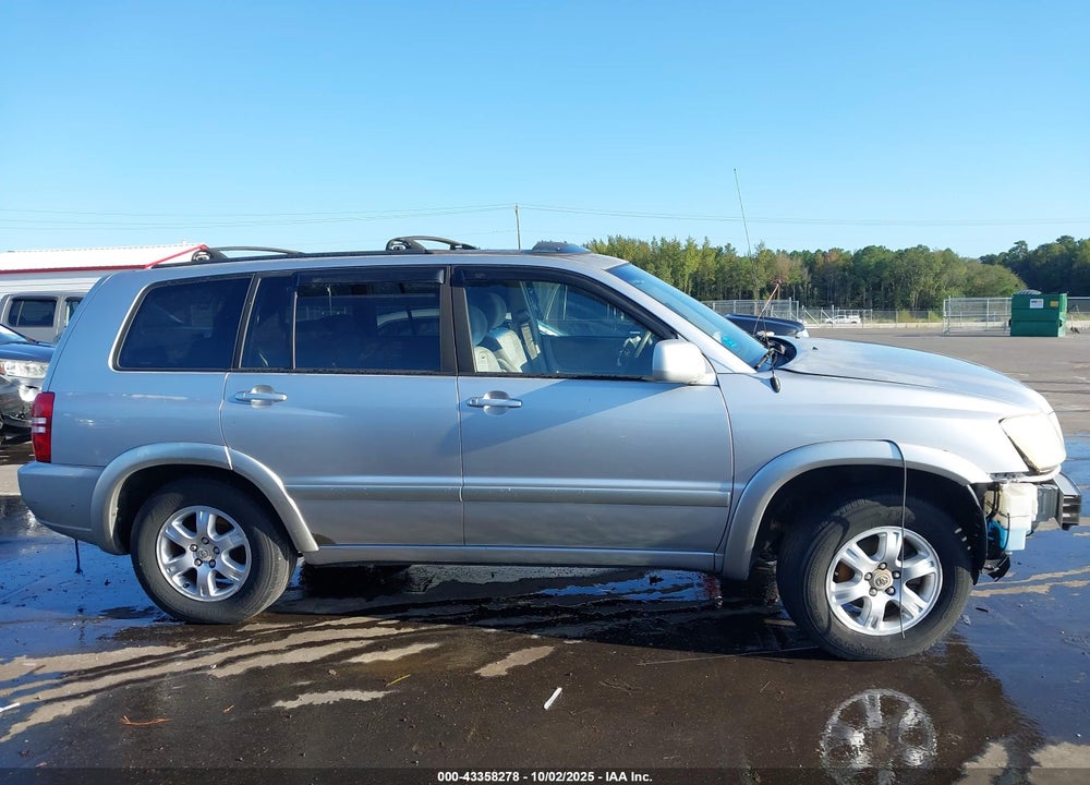 2003 TOYOTA HIGHLANDER V6 VIN: JTEGF21AX30075160