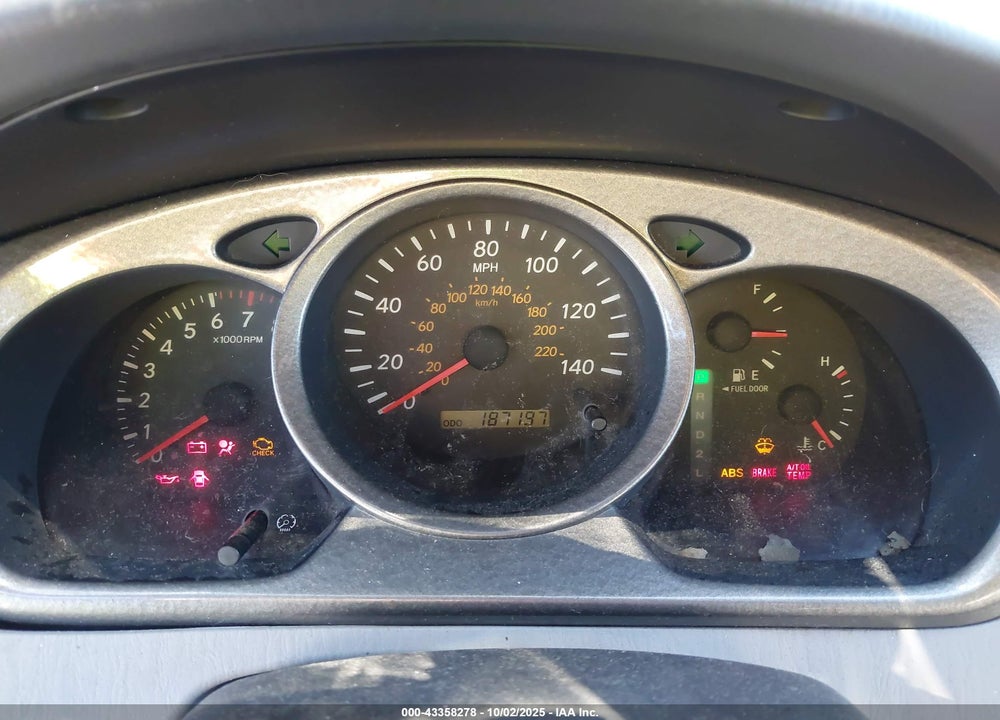 2003 TOYOTA HIGHLANDER V6 VIN: JTEGF21AX30075160