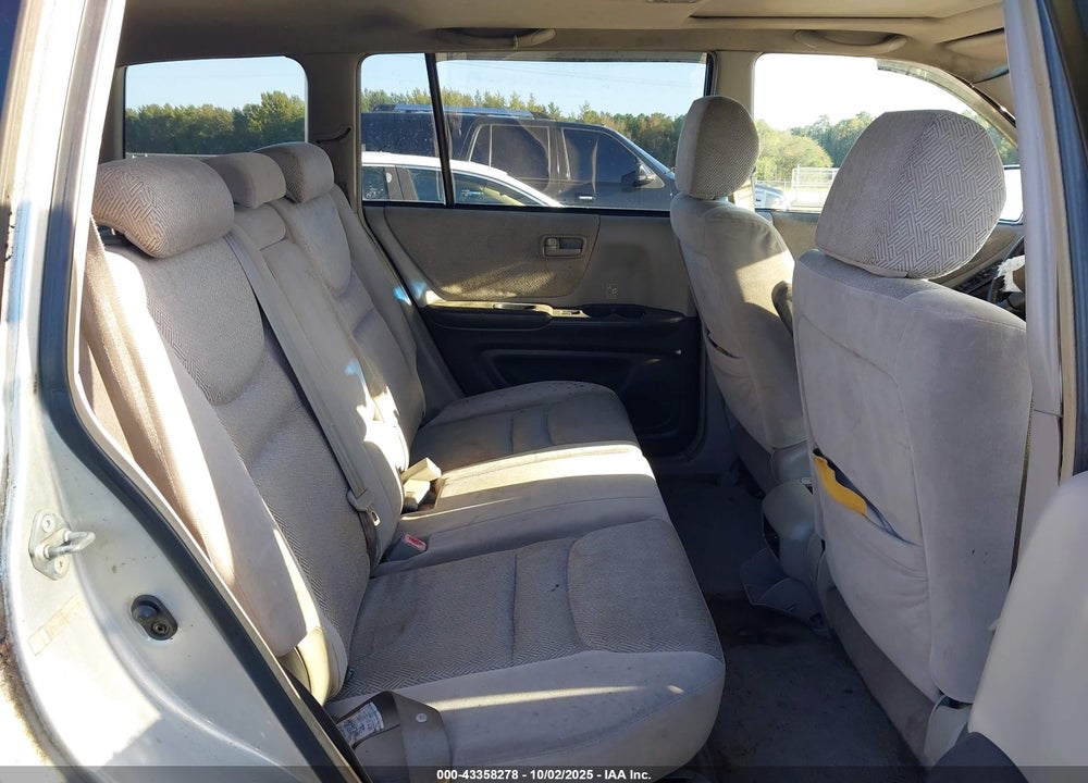 2003 TOYOTA HIGHLANDER V6 VIN: JTEGF21AX30075160