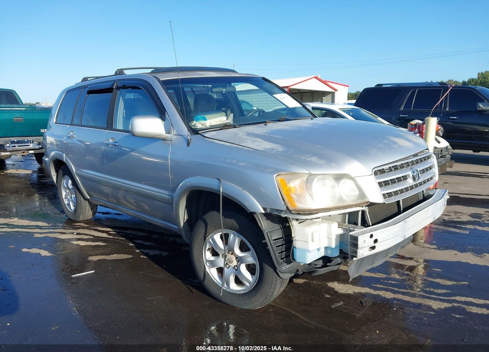 2003 TOYOTA HIGHLANDER V6 VIN: JTEGF21AX30075160