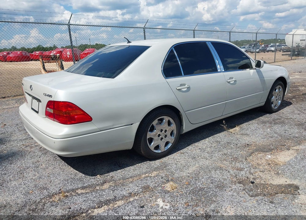 2003 LEXUS LS 430 VIN: JTHBN30F230110325