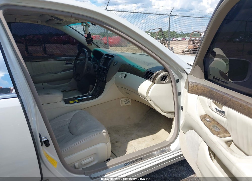 2003 LEXUS LS 430 VIN: JTHBN30F230110325