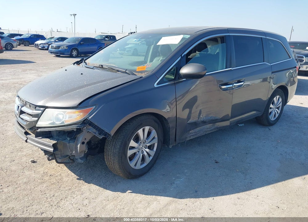 2016 HONDA ODYSSEY EX-L VIN: 5FNRL5H60GB147449