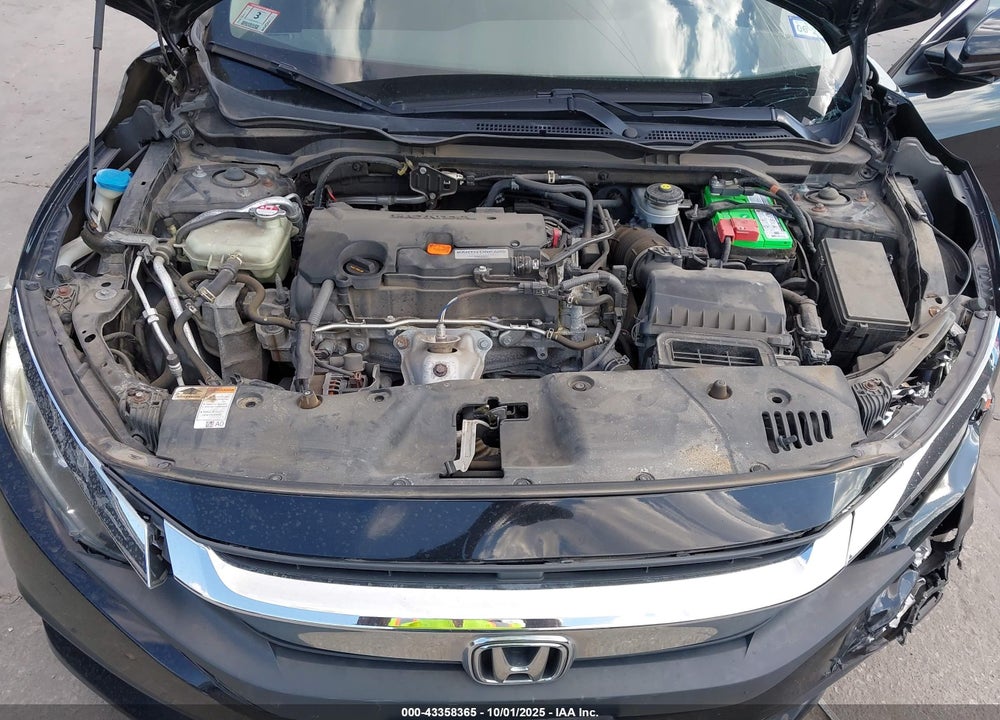 2017 HONDA CIVIC LX VIN: 19XFC2F54HE221569
