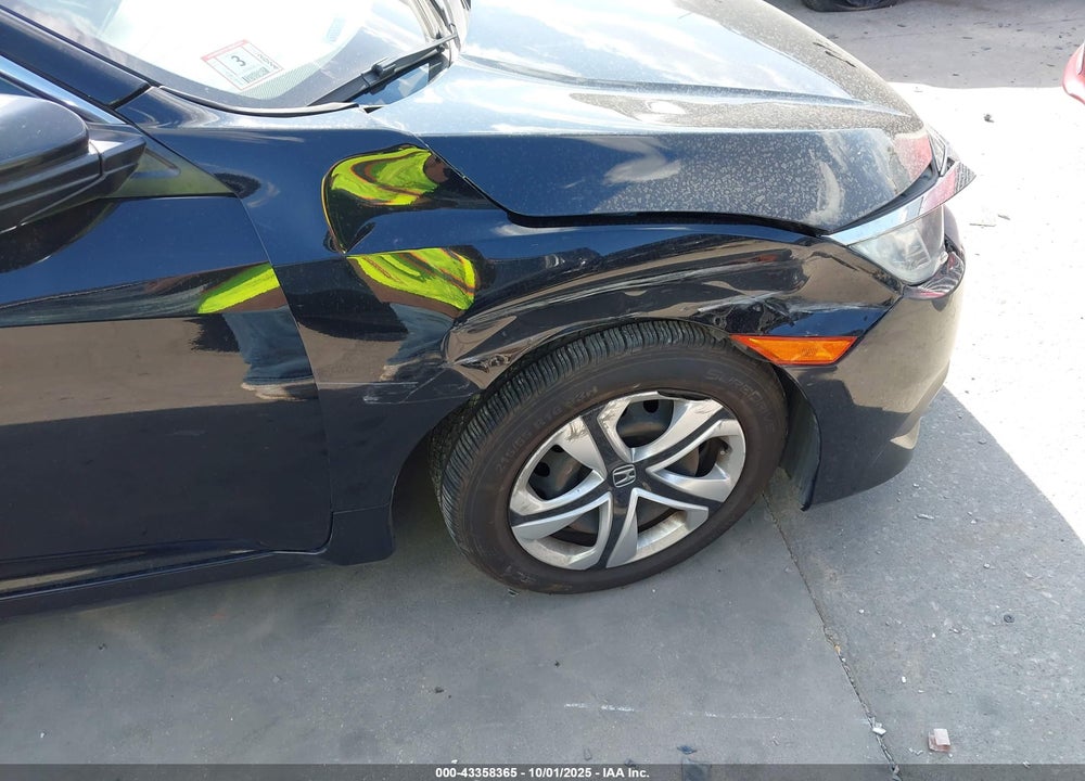 2017 HONDA CIVIC LX VIN: 19XFC2F54HE221569