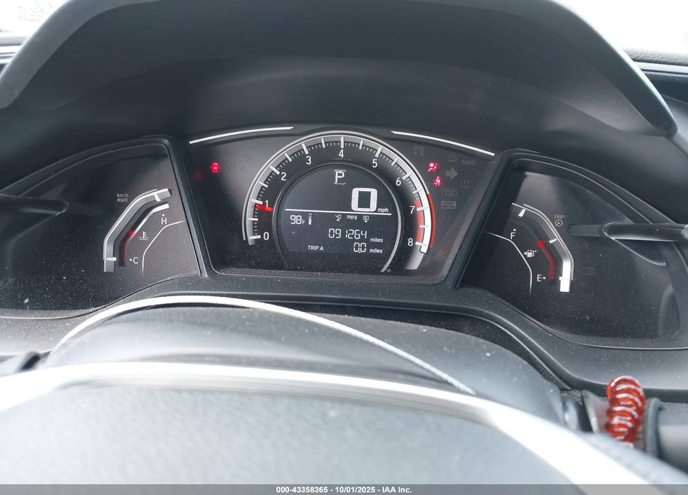2017 HONDA CIVIC LX VIN: 19XFC2F54HE221569
