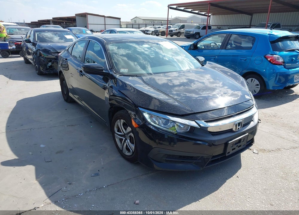 2017 HONDA CIVIC LX VIN: 19XFC2F54HE221569