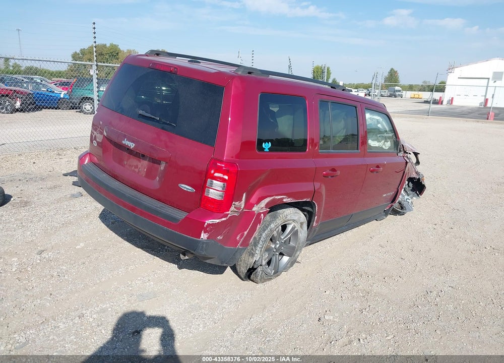 2015 JEEP PATRIOT VIN: 1C4NJPFA9FD179278