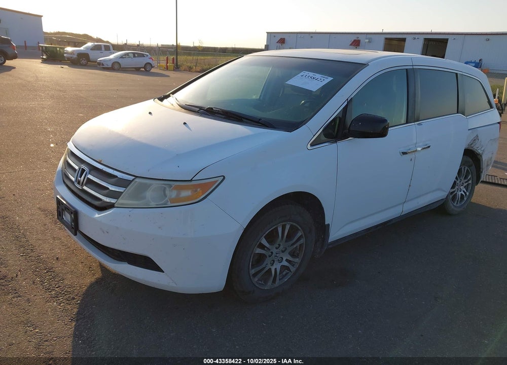 2011 HONDA ODYSSEY EX-L VIN: 5FNRL5H63BB002401
