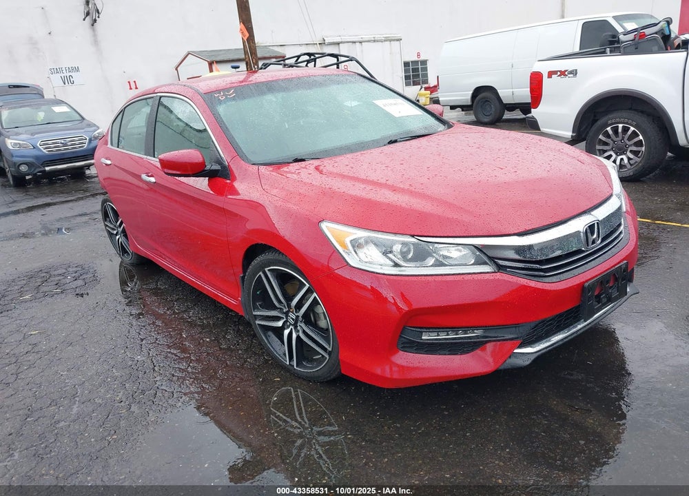 2017 HONDA ACCORD SPORT SE VIN: 1HGCR2F12HA018456