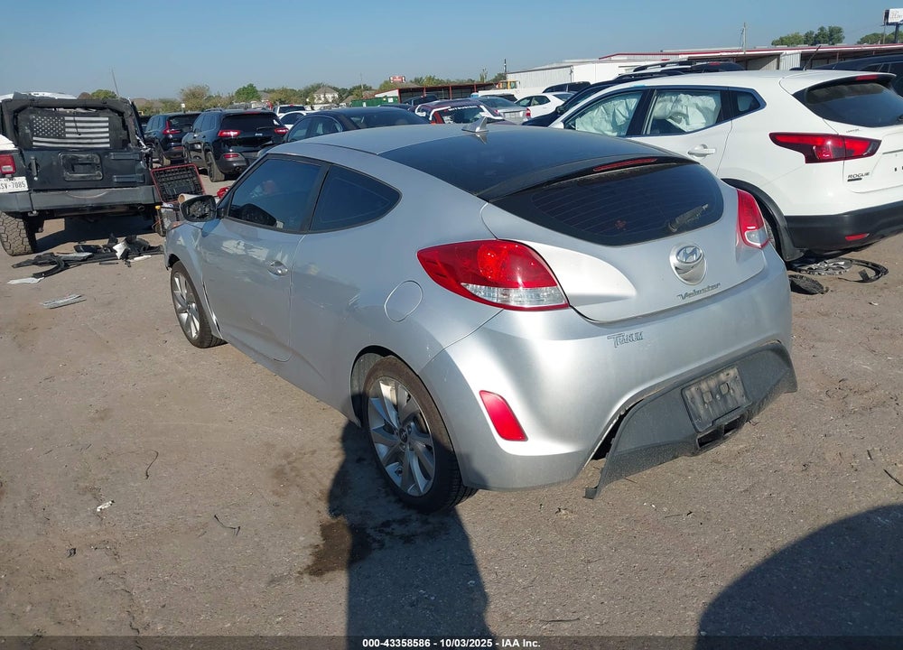2017 HYUNDAI VELOSTER VIN: KMHTC6AD7HU305732