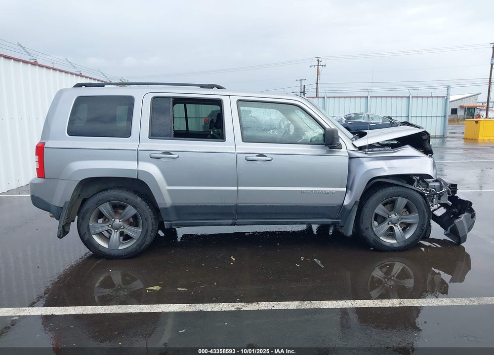 2015 JEEP PATRIOT VIN: 1C4NJRFB0FD354344