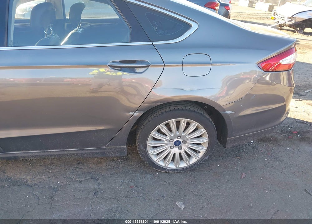 2013 FORD FUSION VIN: 3FA6P0LU7DR380891