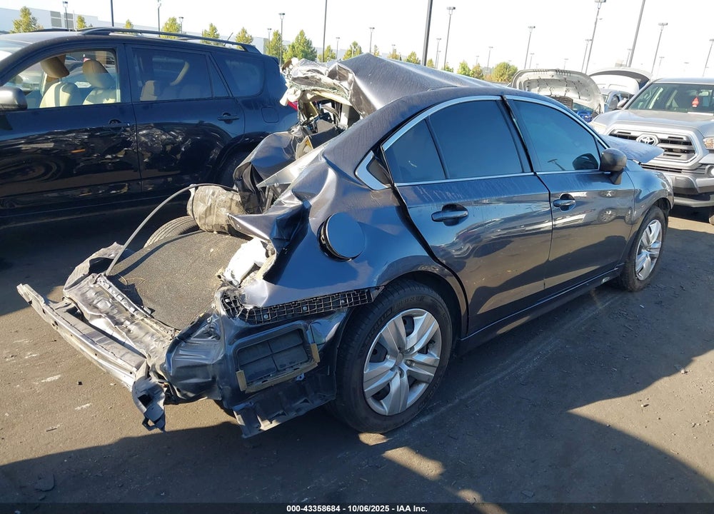 2016 SUBARU LEGACY 2.5I VIN: 4S3BNAA65G3003021