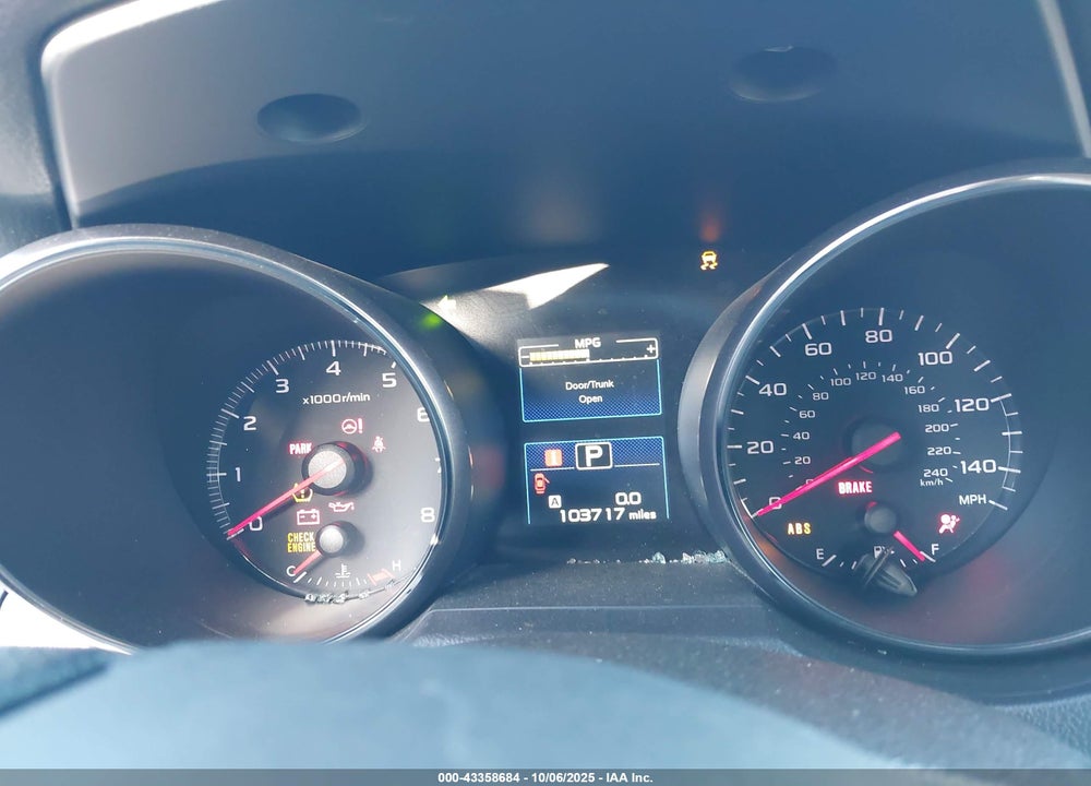 2016 SUBARU LEGACY 2.5I VIN: 4S3BNAA65G3003021