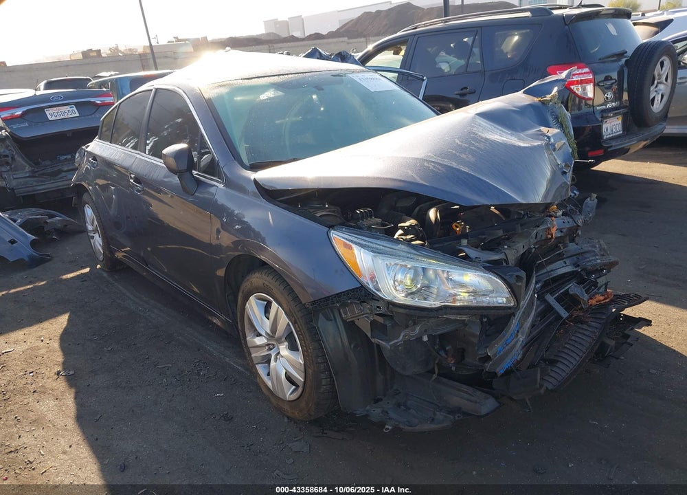 2016 SUBARU LEGACY 2.5I VIN: 4S3BNAA65G3003021