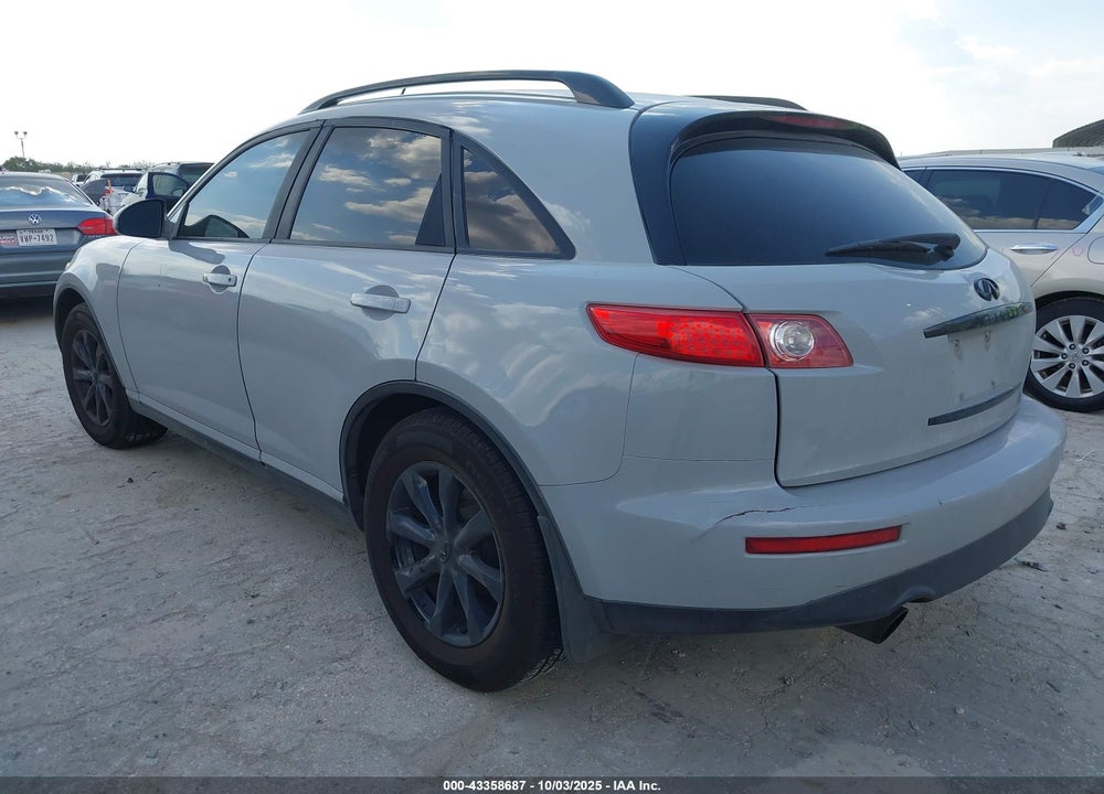 2006 INFINITI FX35 VIN: JNRAS08W26X208677