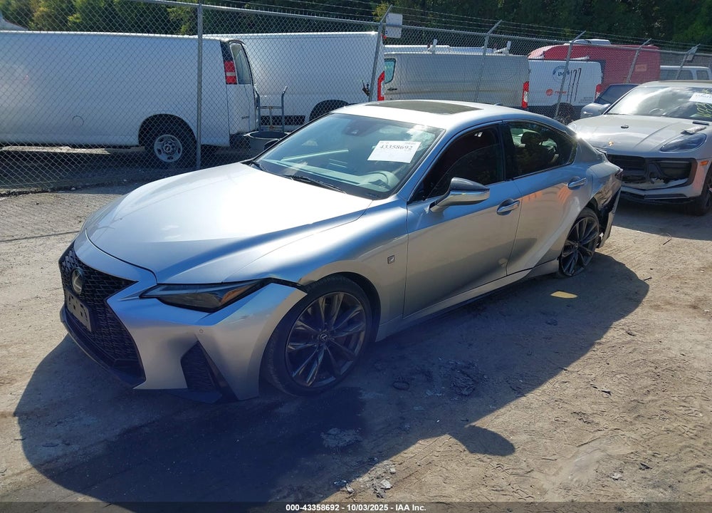 2022 LEXUS IS 350 F-SPORT VIN: JTHGZ1E26N5024736